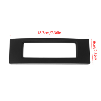 Πλαίσιο οθόνης ταμπλό αυτοκινήτου για Peugeot 307/3008 — κατασκευή ABS+μέταλλο, μοντέρνος μινιμαλιστικός σχεδιασμός, βάρος 55 g, πολυλειτουργικό πλαίσιο οθόνης