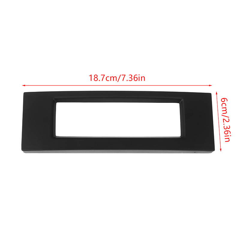 Πλαίσιο οθόνης ταμπλό αυτοκινήτου για Peugeot 307/3008 — κατασκευή ABS+μέταλλο, μοντέρνος μινιμαλιστικός σχεδιασμός, βάρος 55 g, πολυλειτουργικό πλαίσιο οθόνης