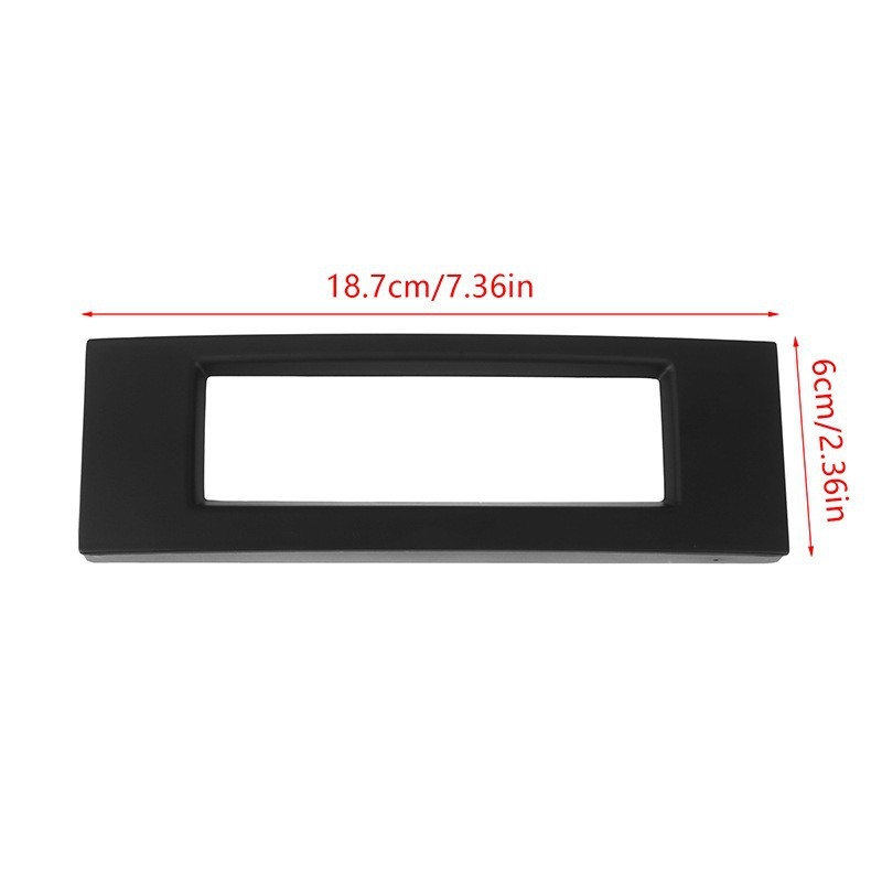 Πλαίσιο οθόνης ταμπλό αυτοκινήτου για Peugeot 307/3008 — κατασκευή ABS+μέταλλο, μοντέρνος μινιμαλιστικός σχεδιασμός, βάρος 55 g, πολυλειτουργικό πλαίσιο οθόνης