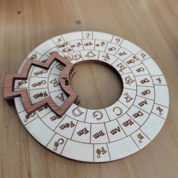 Ξύλινο μελωδικό όργανο από Li Wang, με ξύλινη κατασκευή και μοντέρνο μινιμαλιστικό σχεδιασμό