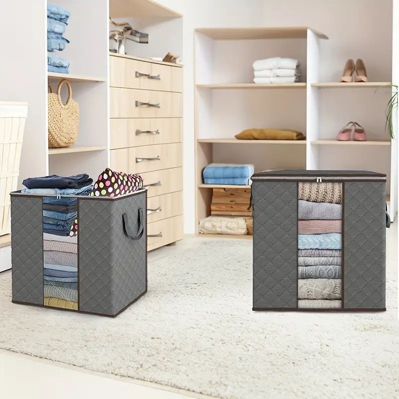 Cutie cilindrică de depozitare din material nețesut, pentru haine și jucării, model SK-MBD, Dingyi Home Furnishing, depozitare multipurpose pentru dormitor