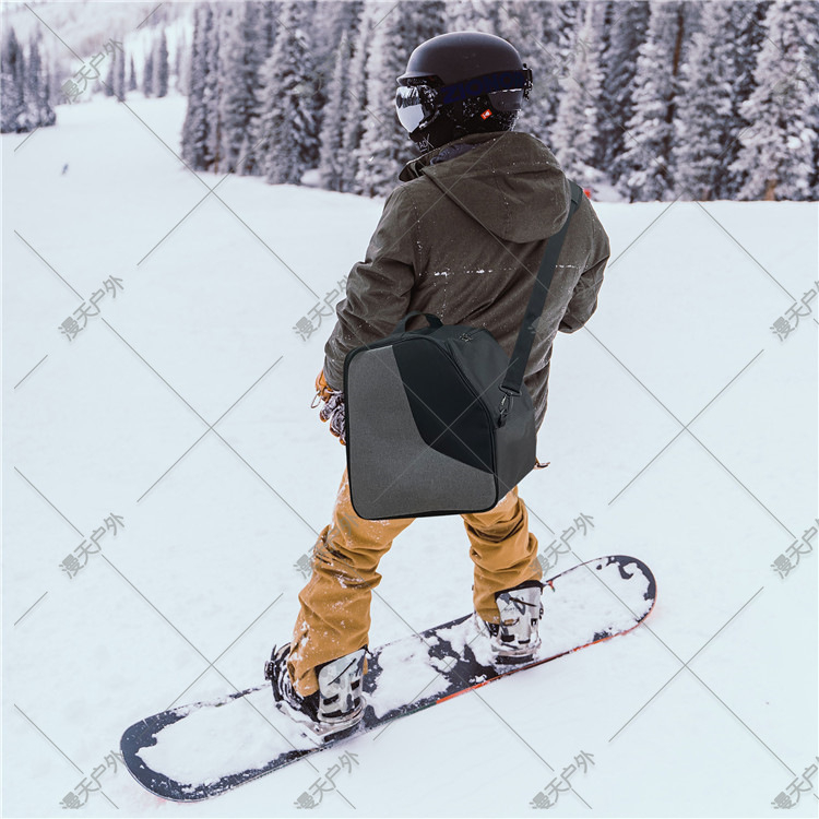 Τσάντα εξοπλισμού εξωτερικών αθλημάτων πάγου και χιονιού, φορητή με λουρί crossbody, μεγάλη χωρητικότητα