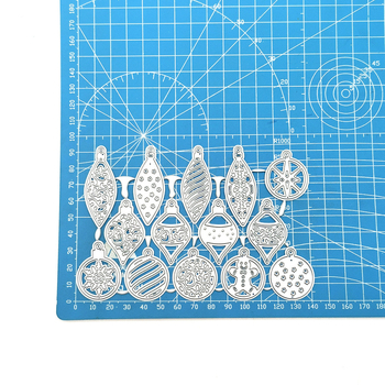 Матрица за рязане за коледни аксесоари - въглеродна стомана, геометрична форма, домашна употреба, тегло 24 g