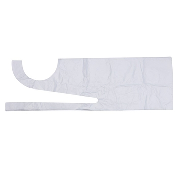 Προσωρινή PE ποδιά χωρίς μανίκια, ανθεκτική σε λεκέδες, σετ 100 τεμαχίων, για οικιακή χρήση, γεύματα και εστιατόρια