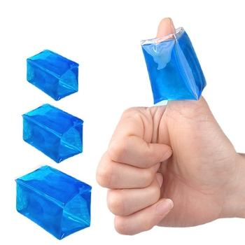 Σετ Περιποίησης Δαχτύλων PVC Gel – Φορητό, απαλό προς το δέρμα, επαναχρησιμοποιήσιμο, ζεστός και ψυχρός συμπιεστής, 500 τεμάχια