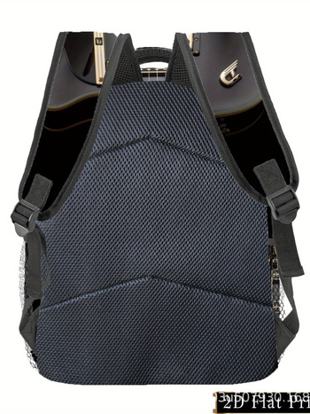 Τσάντα πλάτης από πολυεστέρα για άνδρες και γυναίκες με αναπνεύσιμη εργονομική πλάτη και anime σχέδιο