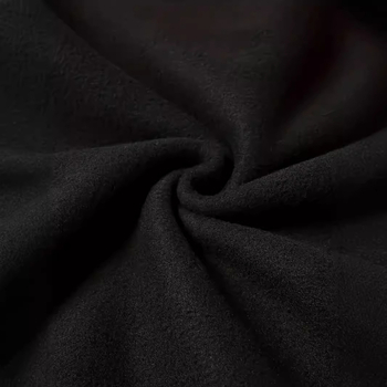 Φούτερ φόρεμα με φλίς εσωτερικά από πολυεστέρα, κοντό μήκος φούστας, στρογγυλός λαιμός, μακριά μανίκια, casual ιαπωνοκορεατικό στυλ (Χειμώνας 2024)