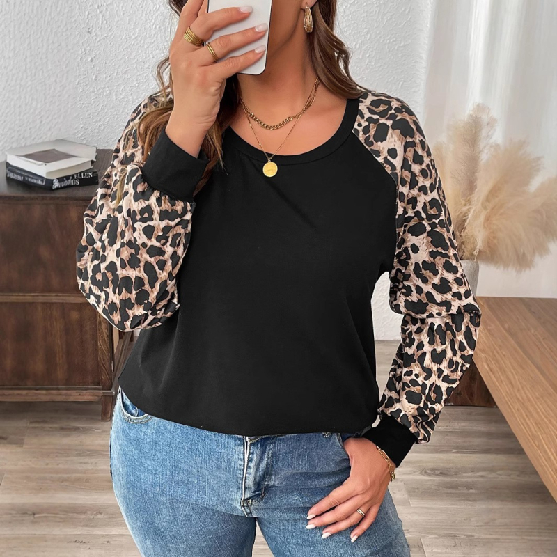 Πουλόβερ με μανίκια ρεγκλάν, στρογγυλός λαιμός, μακριά μανίκια, πουλόβερ, Χειμερινή συλλογή 2024