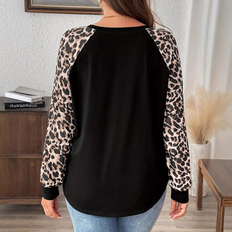 Πουλόβερ με μανίκια ρεγκλάν, στρογγυλός λαιμός, μακριά μανίκια, πουλόβερ, Χειμερινή συλλογή 2024