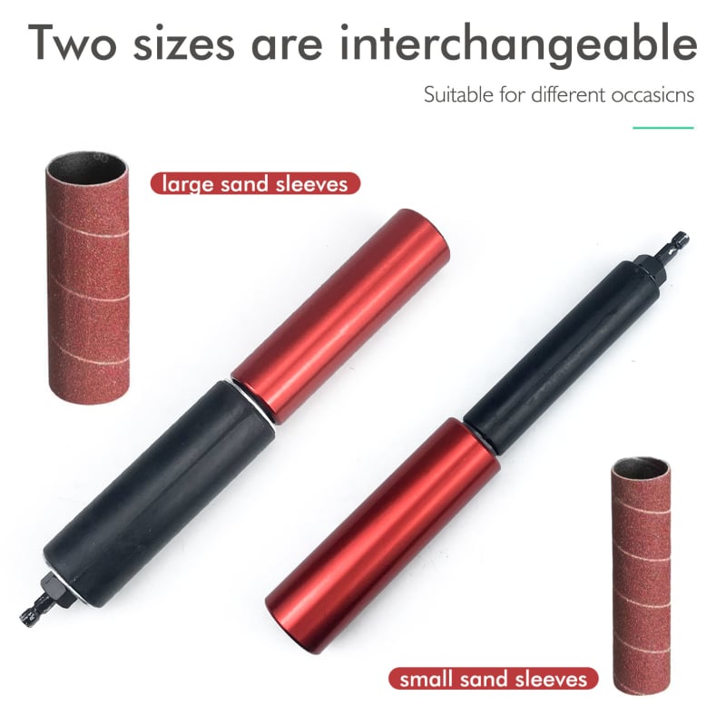 Accesoriu de polisare pentru bormașină: șlefuitor cu bandă mini pentru lemn, metal, plastic și piatră; marcă: Alte; neimportat