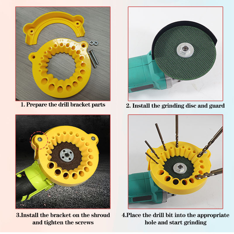 Stalak za brušenje bušilica za kutnu brusilicu, plastičan | Xili