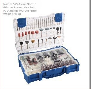 Šlifavimo ir poliravimo rinkinys, 365 dalys, deimantiniai šlifavimo priedai jadų karvimo ir DIY įrankiams, poliravimo galvutė (365 dalys; deimantas; suderinama su tiesiąja freza, rankine freza ir elektriniu grąžtu; pritaikymas prieinama)