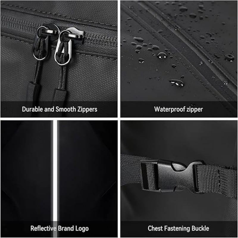 Dviračių/važiavimo kuprinė su vandeniui atsparia medžiaga, universalus, poliesteris, lenkti pečių dirželiai, sportinė kuprinė