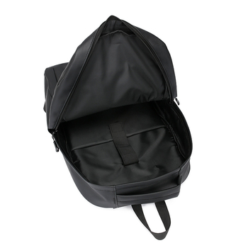 Ανδρικό σακίδιο φορητού υπολογιστή για επαγγελματικά ταξίδια, αδιάβροχο υλικό μεμβράνης-δέρματος, χωρητικότητα κάτω από 20 L, κυρτές ιμάντες ώμων