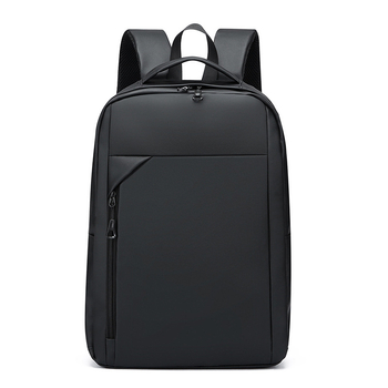 Ανδρικό σακίδιο φορητού υπολογιστή για επαγγελματικά ταξίδια, αδιάβροχο υλικό μεμβράνης-δέρματος, χωρητικότητα κάτω από 20 L, κυρτές ιμάντες ώμων