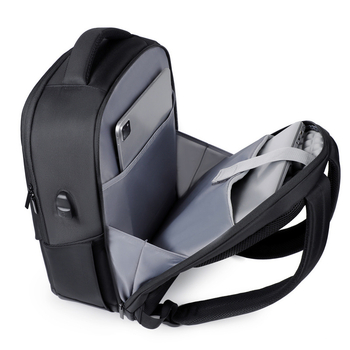 Επαγγελματικό σακίδιο πλάτης για φορητό υπολογιστή 20-35L, Oxford ύφασμα, αδιάβροχο, θήκη 14 ιντσών, καμπύλοι ιμάντες ώμου