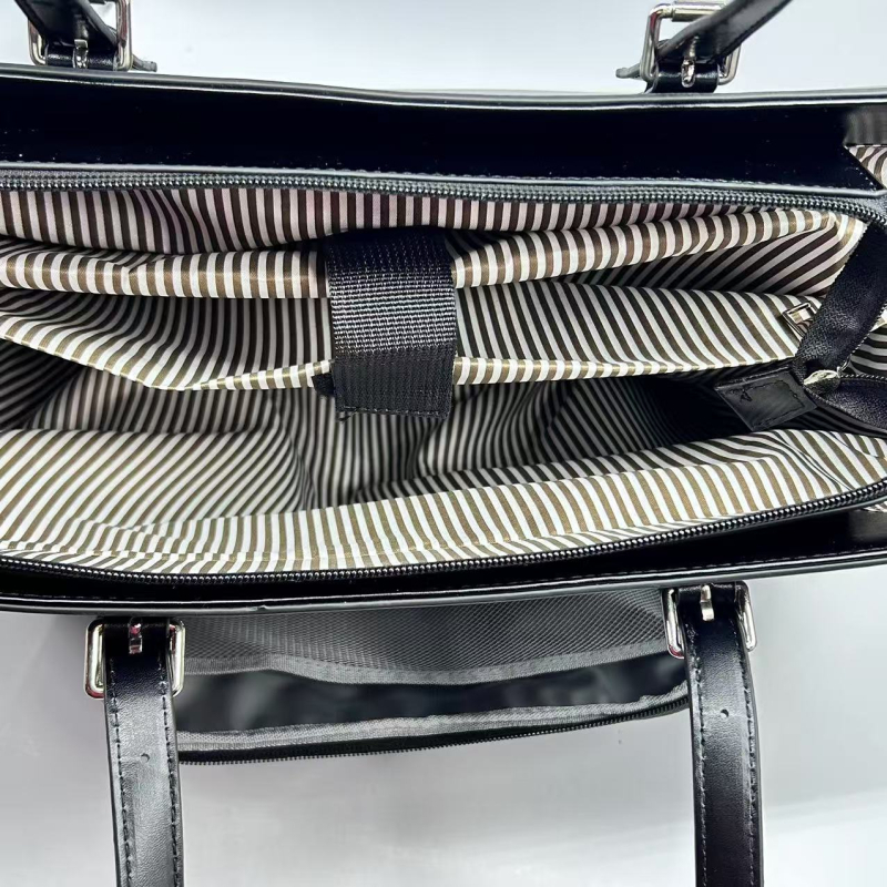 PU ādas klēpjdatora soma ar izolētu ēdiena nodalījumu un sausā–mitrā atdalīšana