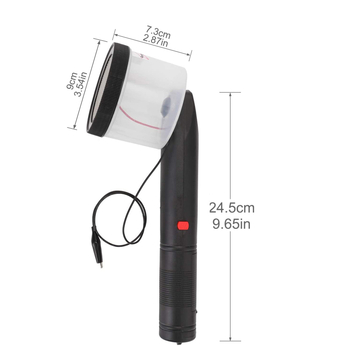 Преносима електростатична флокираща машина за модели, батерийно захранване