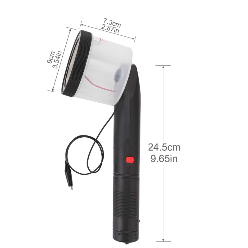 Преносима електростатична флокираща машина за модели, батерийно захранване