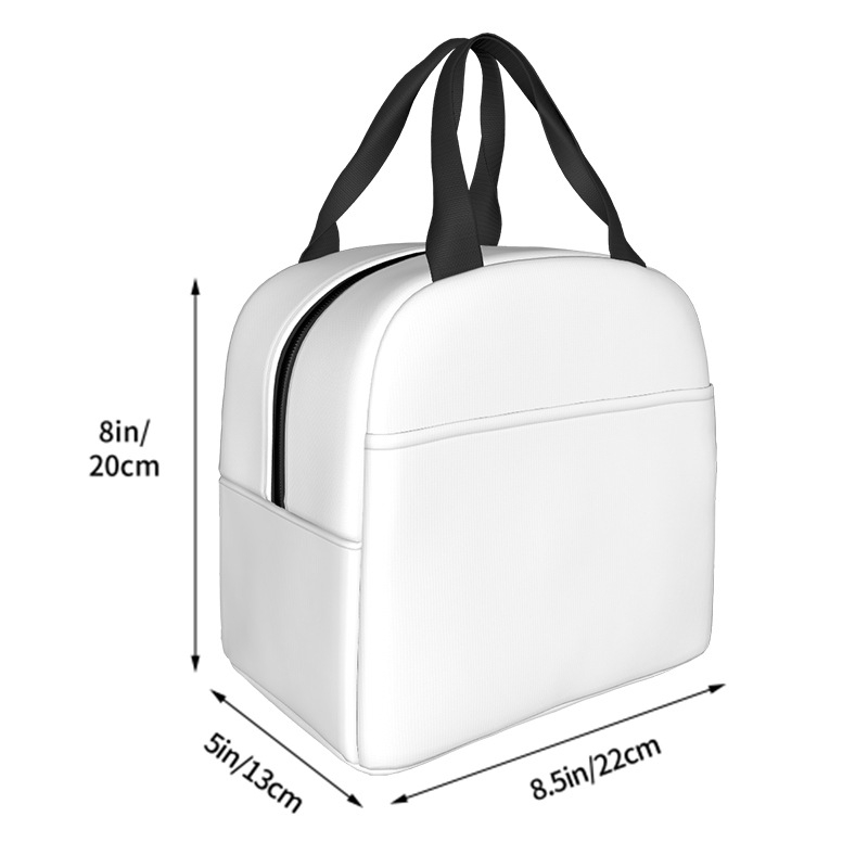 Nešiojama priešpiečių maišelis pagrindinių ir vidurinių klasių mokiniams su izoliacija ir šaldymo paketu (PVC medžiaga, pritaikytos nuotraukos, 2021. m. vasara)