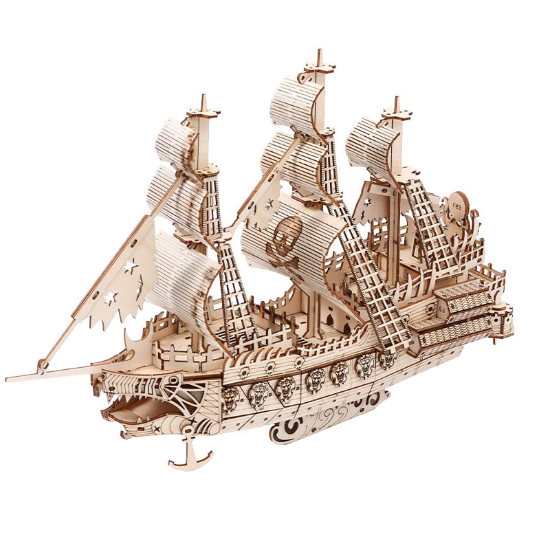 Drveni 3D puzzle – holandski model, DIY edukativna igračka za uzrast 7–14 godina, proizvedeno u Zhejiang