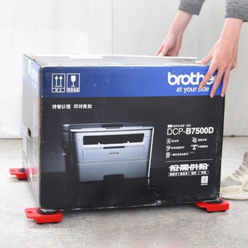 Σετ 5 τεμαχίων τροχών μετακίνησης για έπιπλα και οικιακές συσκευές (ύλη: σίδηρος και πλαστικό)