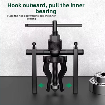 Тризъбов дърпател за лагери с вътрешен отвор, за сферични ролкови лагери; регулирам 15–45, стоманен инструмент 45, лицензирана частна марка
