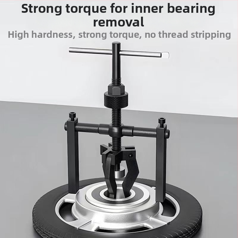 Тризъбов дърпател за лагери с вътрешен отвор, за сферични ролкови лагери; регулирам 15–45, стоманен инструмент 45, лицензирана частна марка