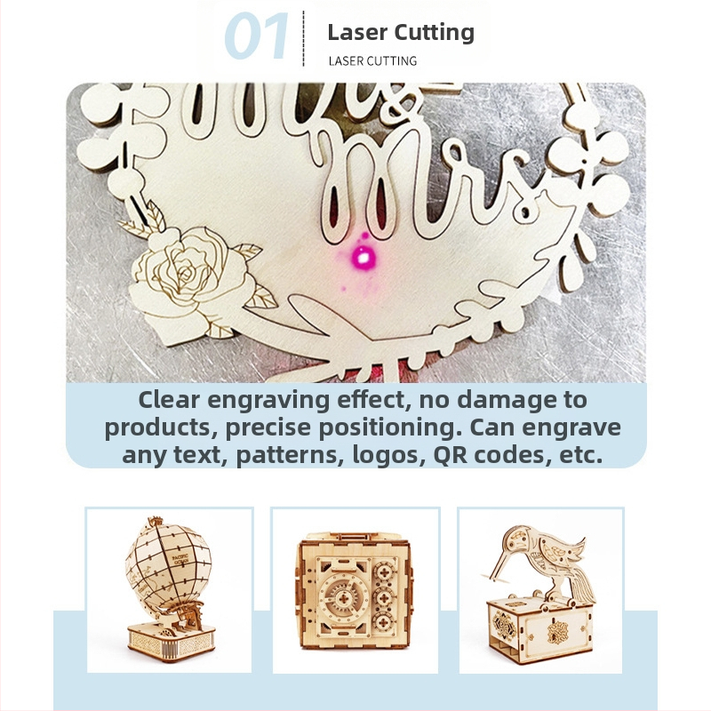 Drevený model lietadla - DIY 3D puzzle, prispôsobiteľný podľa nákresov, pre vek 15–35