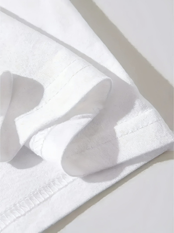 Μπλουζάκι με εκτύπωση χειλιών, Α-σχήματος σιλουέτα, μικρή λαιμόκοψη, Mercerized ύφασμα, Άνοιξη 2025