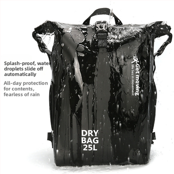 Unisex atsparus vandeniui kuprinė lauko sportui su šlapių ir sausų atskyrimu