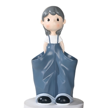 Θήκη για στυλό, χαριτωμένο στυλ, κατασκευή από ρητίνη, συνθετική ρητίνη, συσκευασία από χαρτόνι