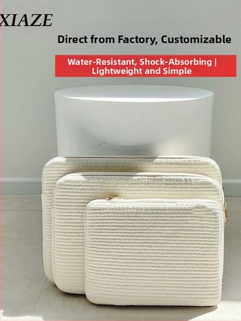 Vidinė apsauginė dėklas nešiojamam kompiuteriui ir planšetiniam – itin lengvas, atsparus dėvėjimuisi ir išplečiama; drobė su poliesterio įdaila.