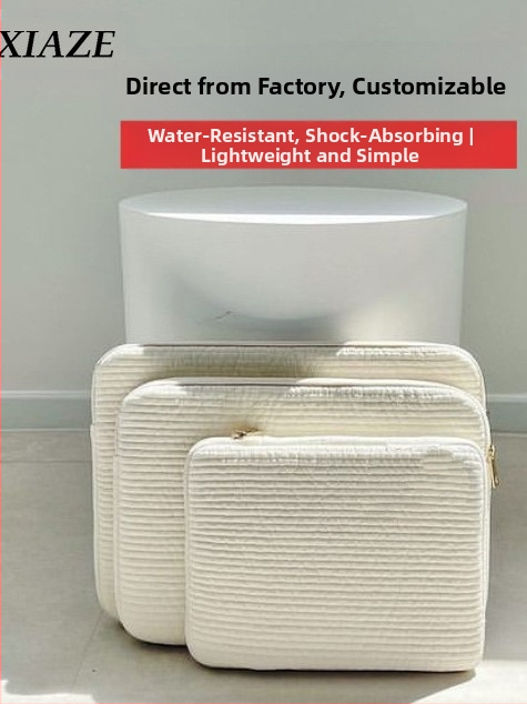 Εσωτερική προστατευτική θήκη για φορητό υπολογιστή και tablet - υπερ-ελαφριά, ανθεκτική στη φθορά και επεκτάσιμη· καμβάς με επένδυση πολυεστέρα.