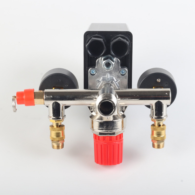 Регулатор налягане и превключвател за въздушен компресор — автоматичен контролер, 90–120 PSI, литой алуминий, Reapply