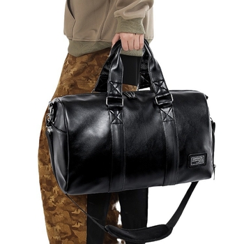 Τσάντα ταξιδιού από PU δέρμα, χωρητικότητας 56–75 L, αδιάβροχη, πολύ ελαφριά, επεκτάσιμη