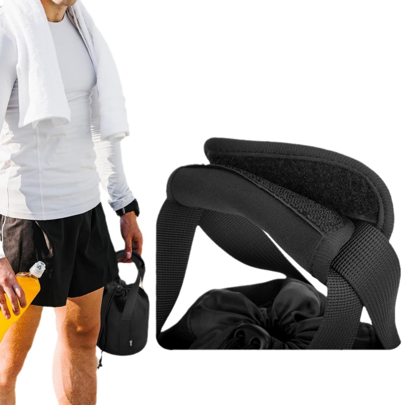 Shot Put táska – hordozható poliészter kézi táska, többfunkciós utazáshoz és tároláshoz