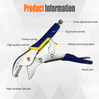 CT-201B Pinceta za zatvaranje tipa B, bakrena cijevna kliješta, ploske čeljusti, zrakonepropusno i fluor-tvrdo brtvljenje