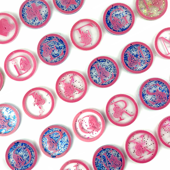 Καλούπι σιλικόνης για ρητίνη εποξειδική — γράμματα κλειδάκι, ακανόνιστες φόρμες με πεταλούδα και καρδιά, DIY κοσμήματα