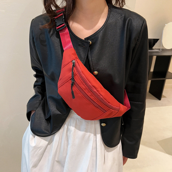 Drobės kompaktiška rankinė per petį — mišraus stiliaus estetika, medžiaga drobė, 2018 m. pavasaris, užtrauktuko uždarymas, tinkama laisvalaikio kelionėms