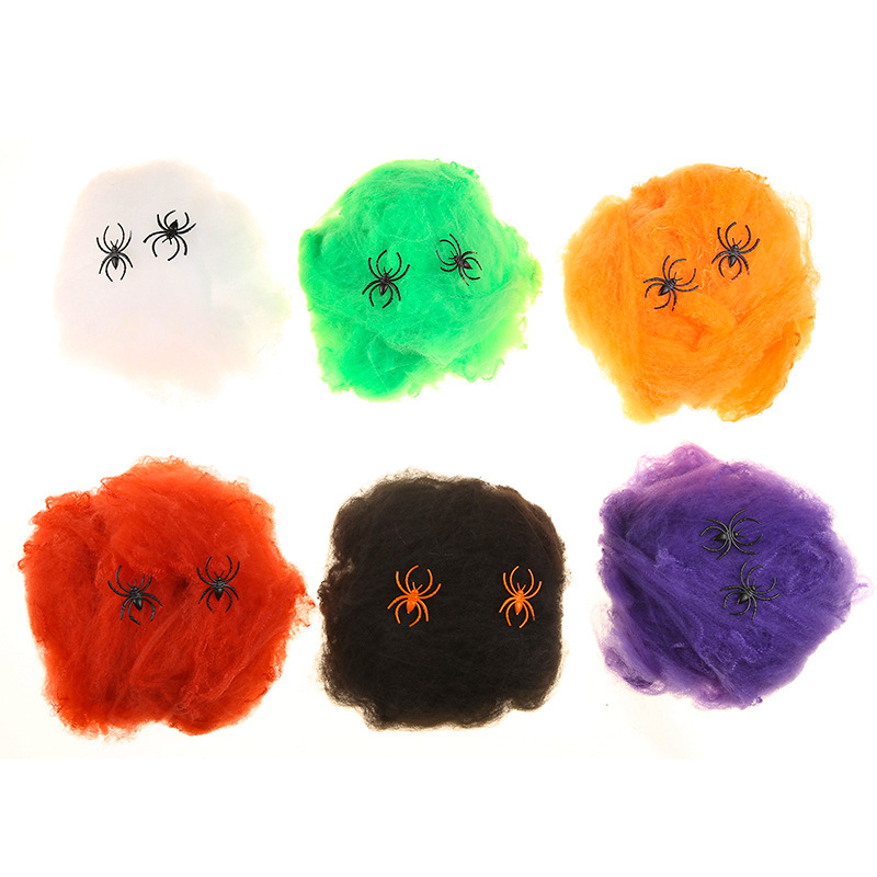 Εποχιακό διακοσμητικό Χάλογουιν: ιστός αράχνης από ύφασμα, ραμμένο, προσαρμοζόμενο, αδειοδοτημένη ιδιωτική ετικέτα