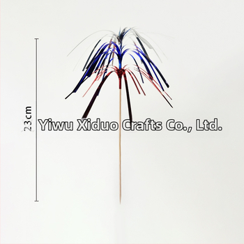 Urban party Μονοχρηστικά πιρτσίνια με τρία χρώματα πυροτεχνημάτων, ξύλινες, 100 τεμ., ρομαντικό στυλ