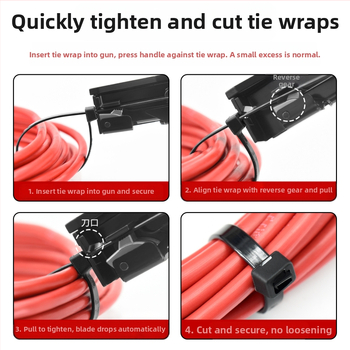 SJ-800A Nylon kabelski alat za stezanje – dvostruka funkcija zavarivanje i rezanje, aluminijsko kućište, SANJIANG