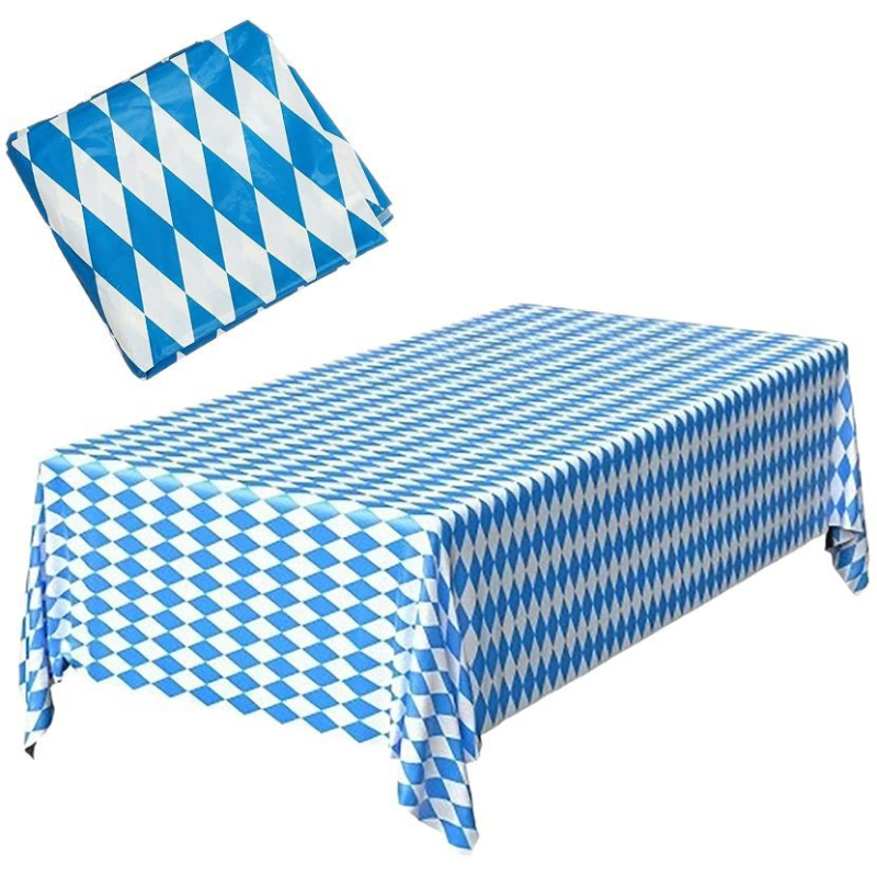 Vienkartinė PE staltiesė, stačiakampė, biologiškai suyranti, vakarėliams