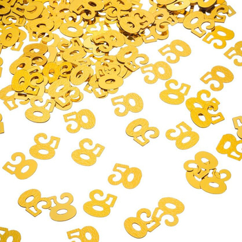 Κομφετί από χαρτί για γάμο - 50 τεμάχια, μοντέρνο μινιμαλιστικό ντεκόρ χώρου, 20 g ανά συσκευασία