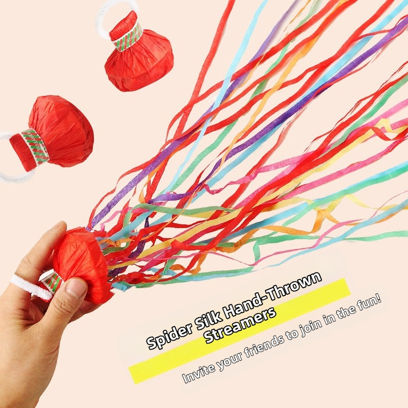 Esküvői rendezvényekhez készült dekorációs rekvizitek – papírszalag húzható virág dizájn