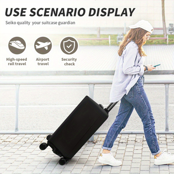 Κάλυμμα αποσκευών κατά της σκόνης (Για ταξίδια, Πολυεστέρας, Πολυλειτουργικό, Μοντέρνο στυλ)