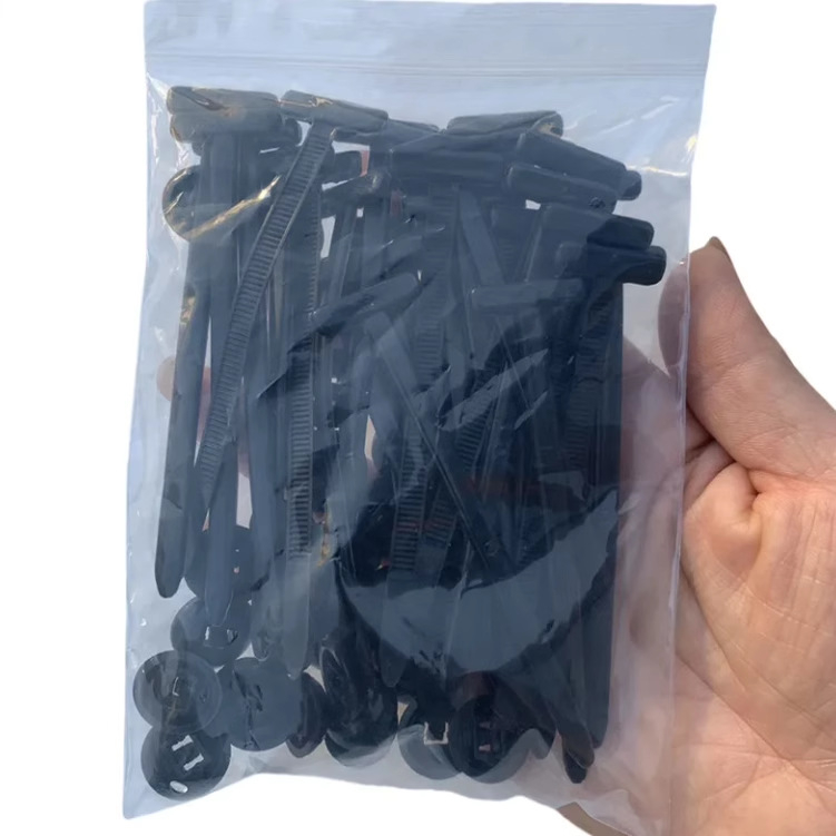 Нейлонова универсална закопчалка за кабелни ленти с фиксация чрез rivets за калник на автомобил – ежедневна поддръжка