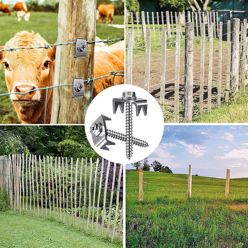 Metalni čavli za ogradu, teški, višekratno upotrebljivi, univerzalna primjena, antikorozivni