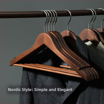 Fából készült ruhafogas állvány, stabil Type X, modell zp0056